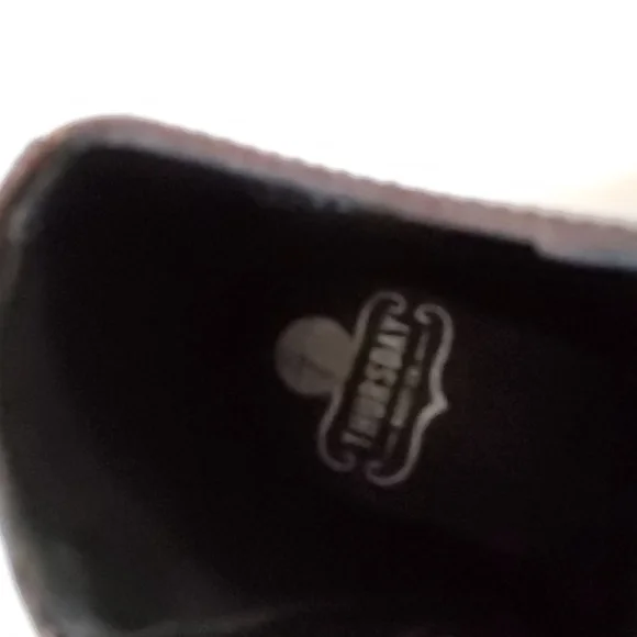 Thursday Boot Co. The Captain Lace-up Brown Leather Boots Size 7.5 New - Picture 7 of 10